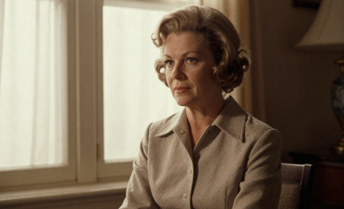 Eleanor June Goosby former wife of G.W. Bailey in a quiet private setting