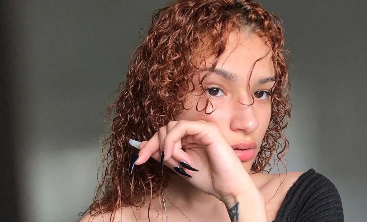 XXXTentacion's girlfriend Jenesis Sanchez holding her son Gekyume Onfroy after birth