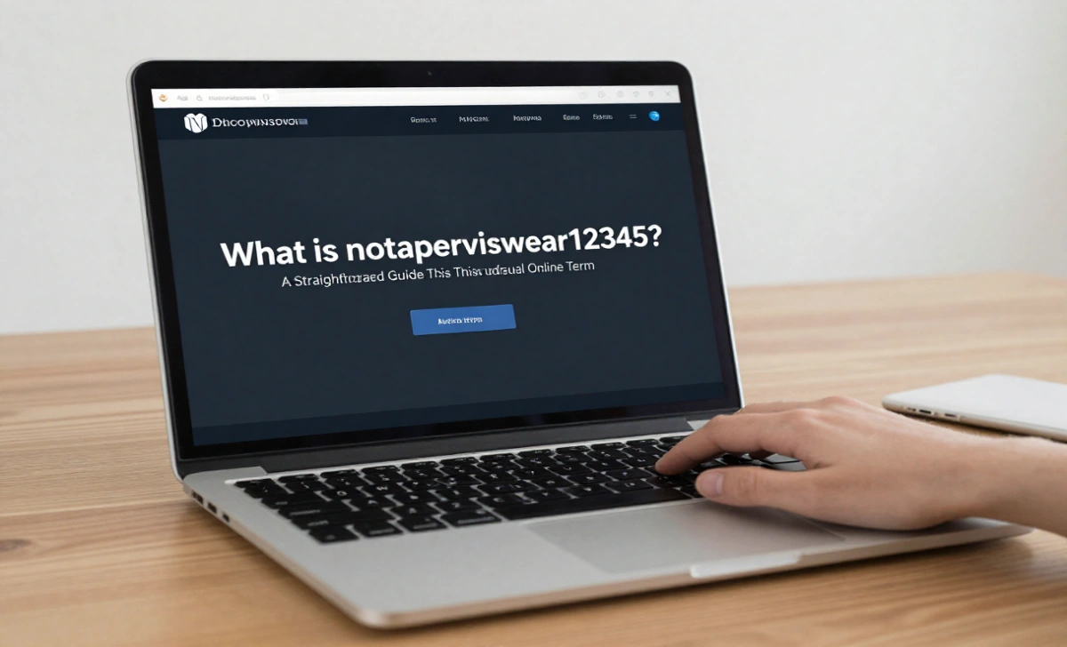 notaperviswear12345 digital identifier term appearing in online search results