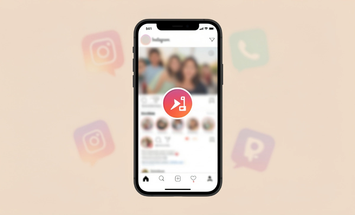 Brianchavez85 private Instagram profile overview on a smartphone screen