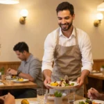 Creamy Hummus Soup Recipe with Crispy Chickpeas Topping