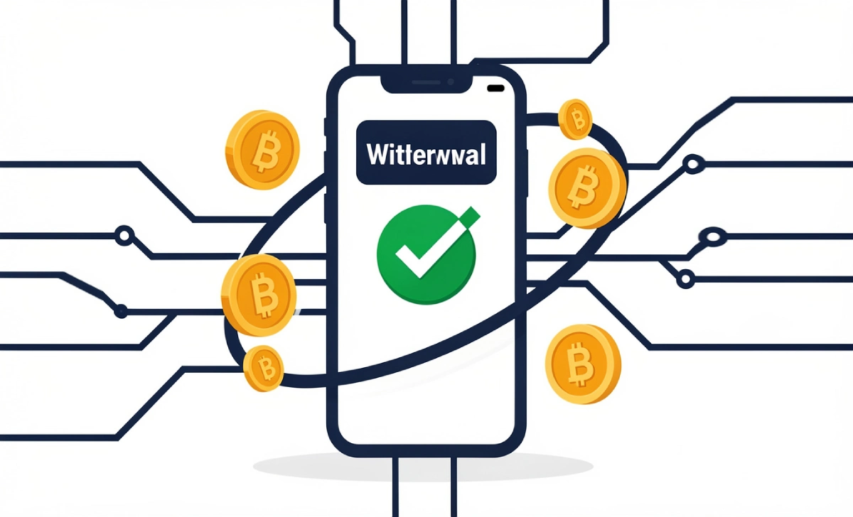 GoCryptoBet.com Bet platform showing fast crypto deposits and withdrawals on a smartphone screen