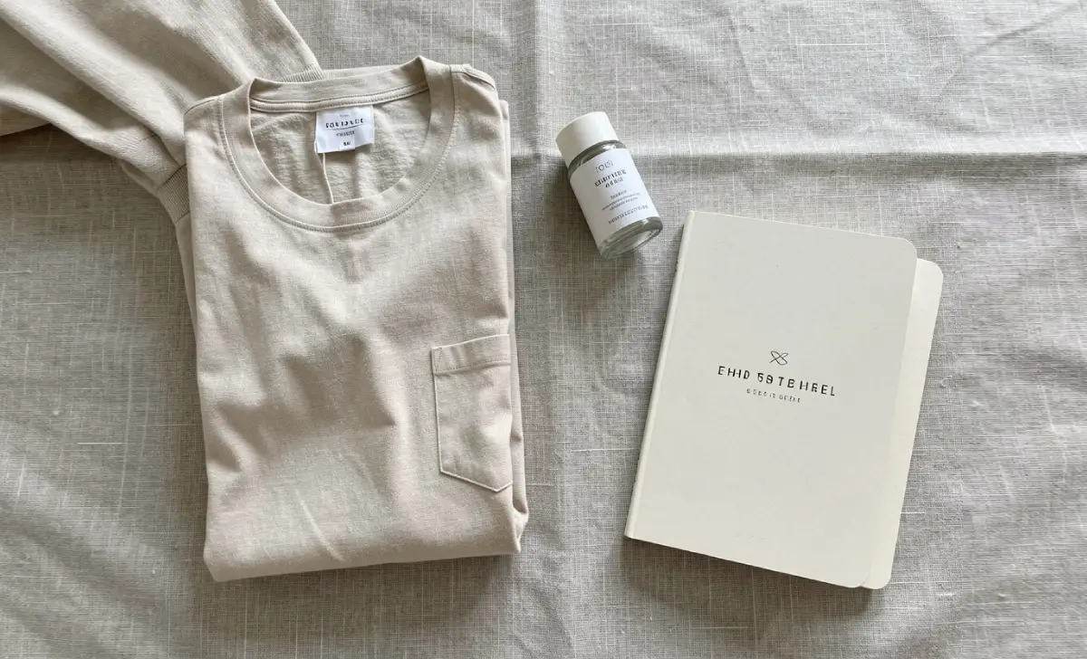 Curated fashion and beauty flat lay representing Fashionisk.com's style philosophy