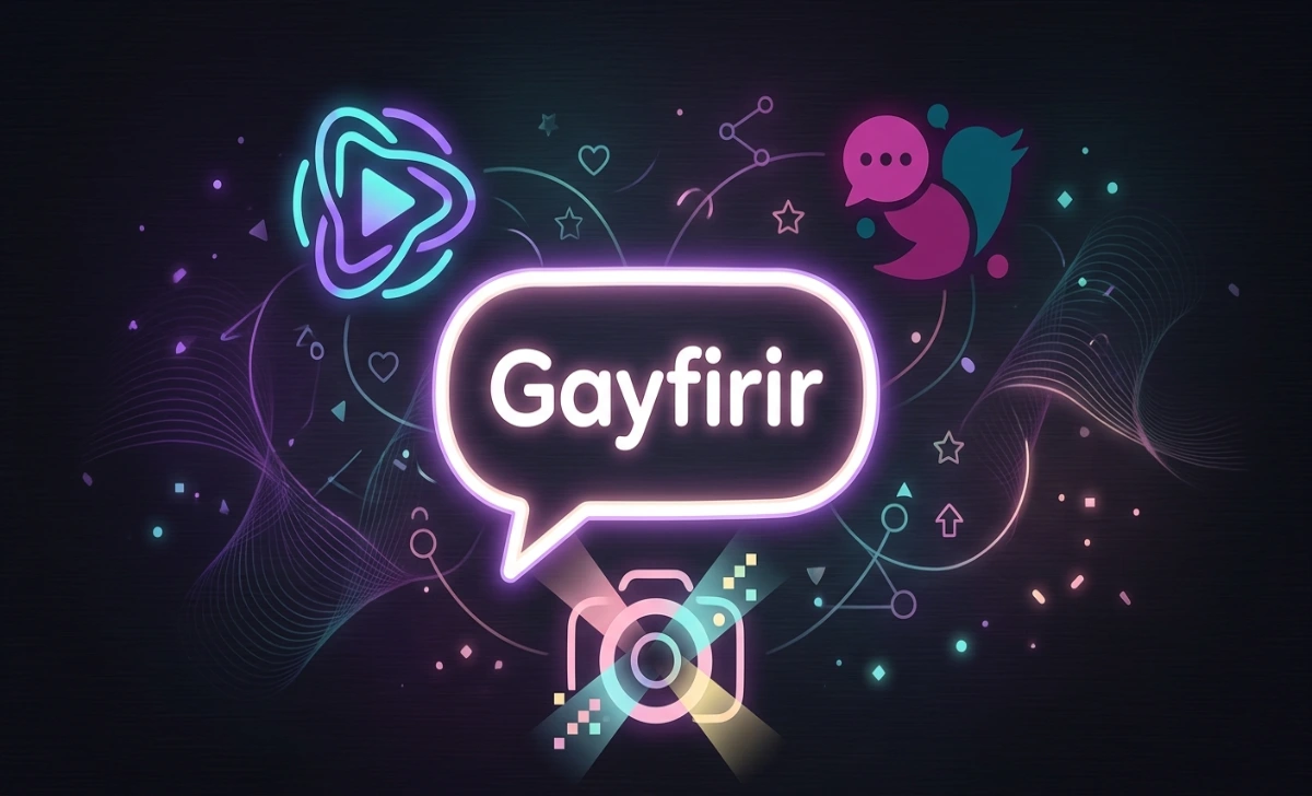 Gayfirir slang term appearing across social media platforms like TikTok Reddit and Discord